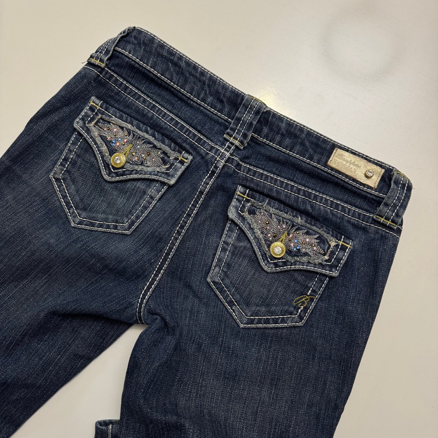 Low Rise Flare Jeans