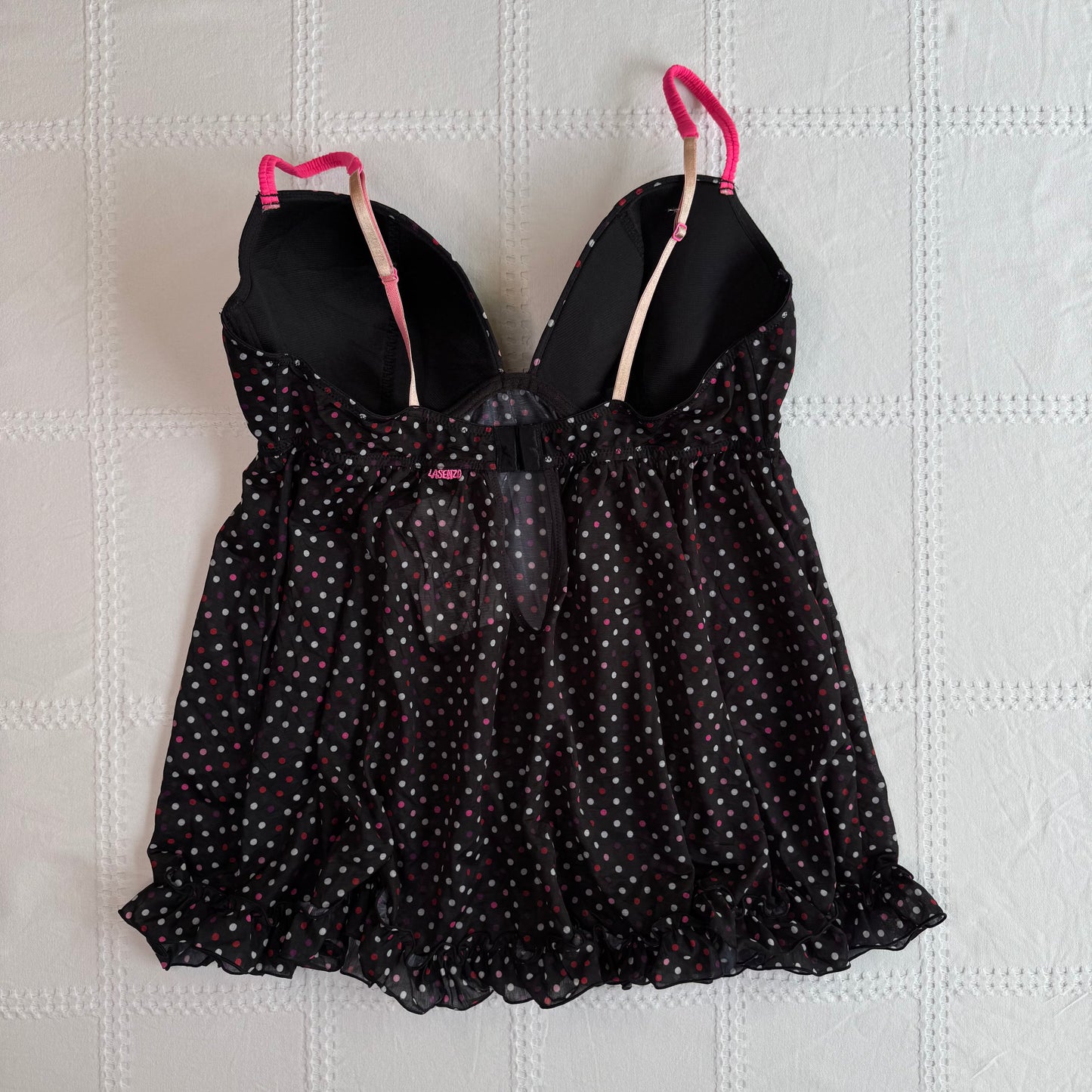 Polka Dot Babydoll Cami