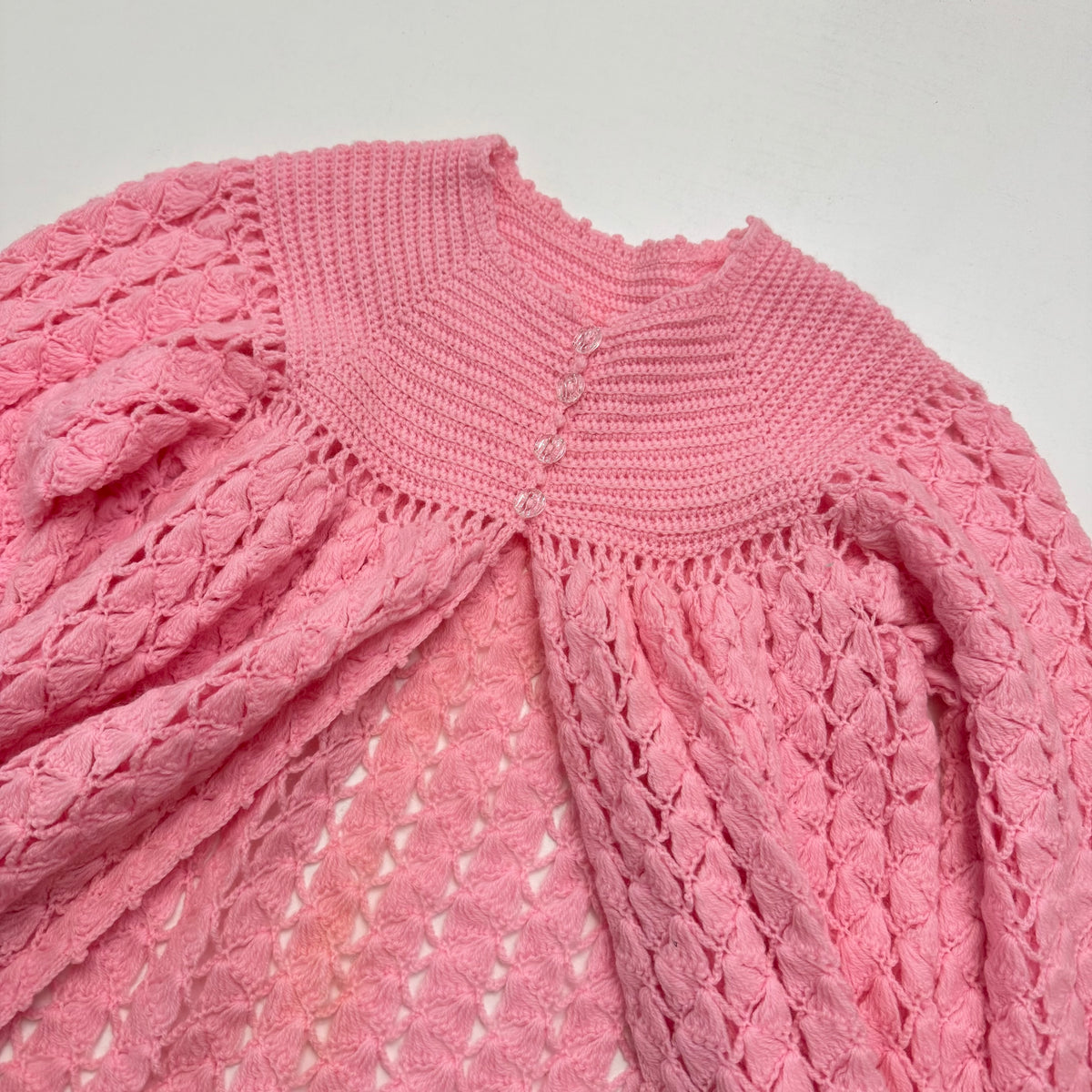 Pink Knit Cardigan