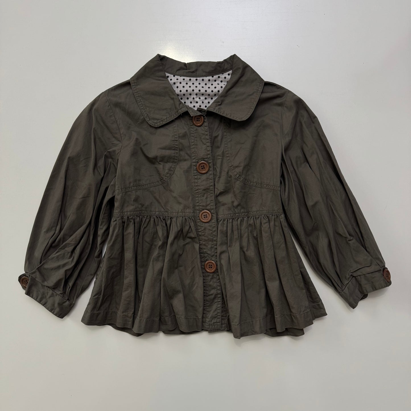 Brown Peacoat