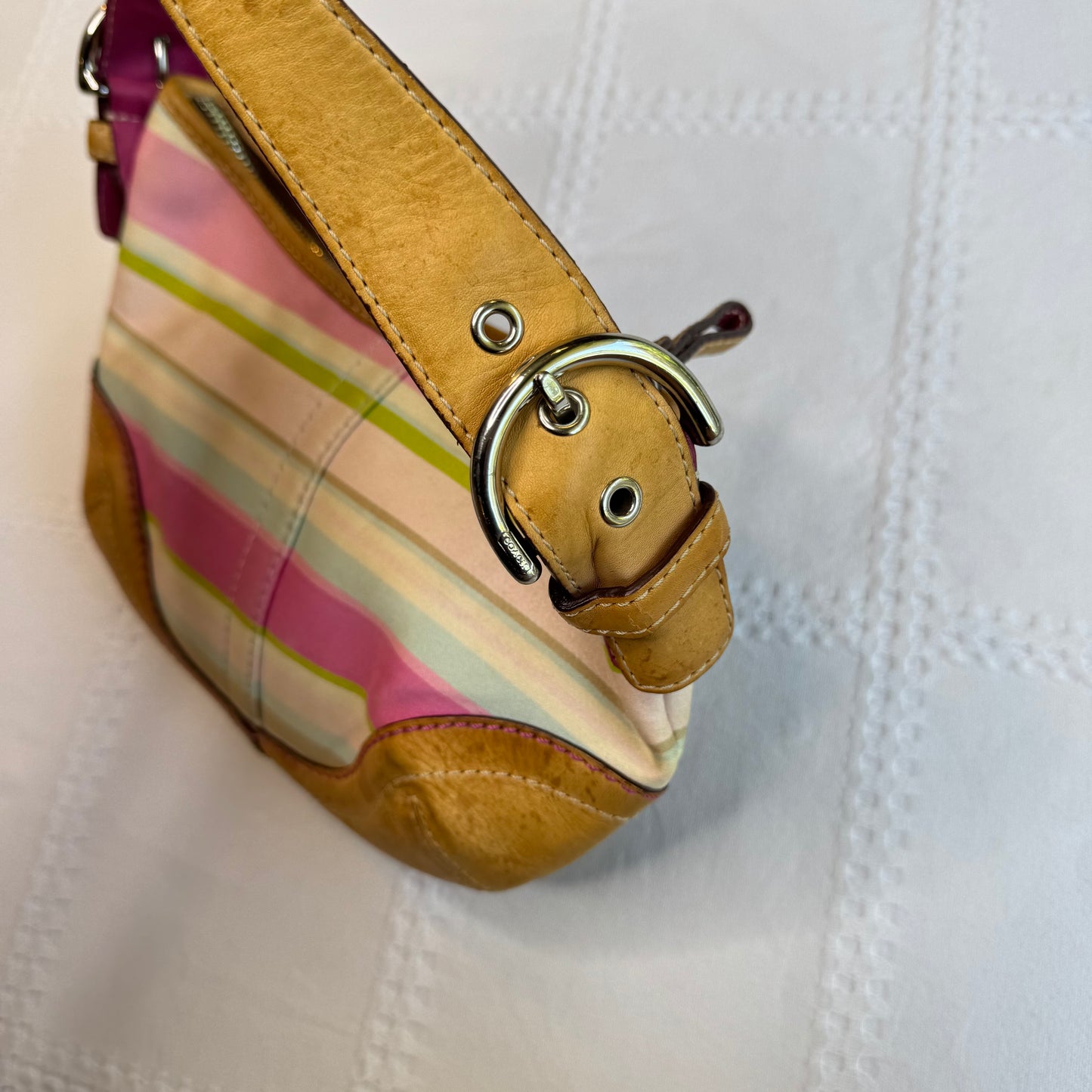 Coach Soho Stripe Shoulder Bag