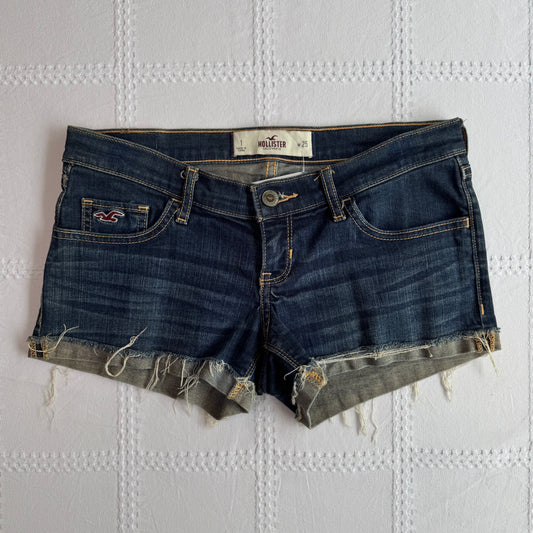 Hollister Low Rise Denim Shorts
