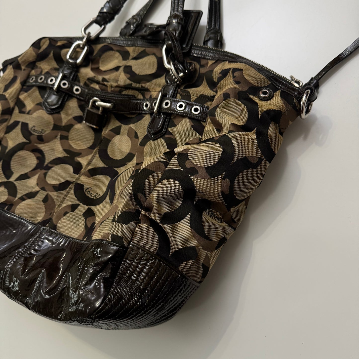 Coach Camo Tote