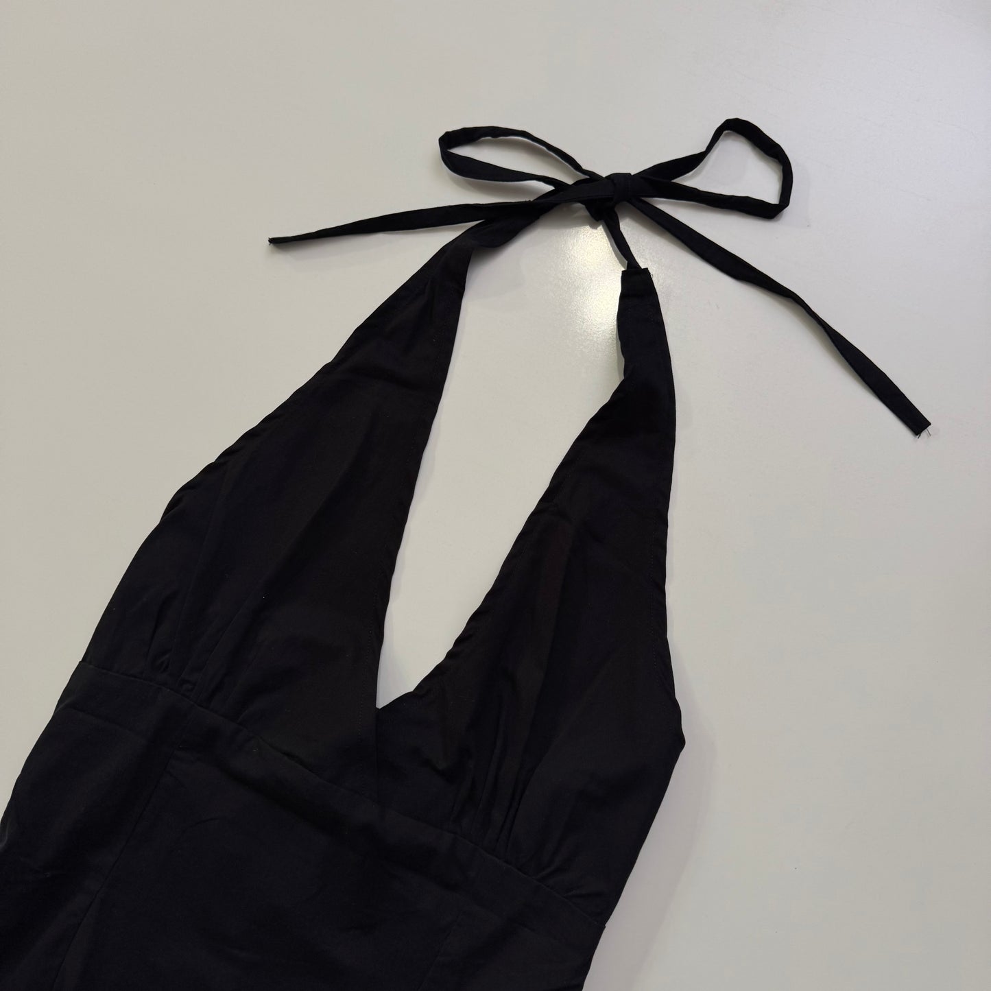 Black Babydoll Halter Top