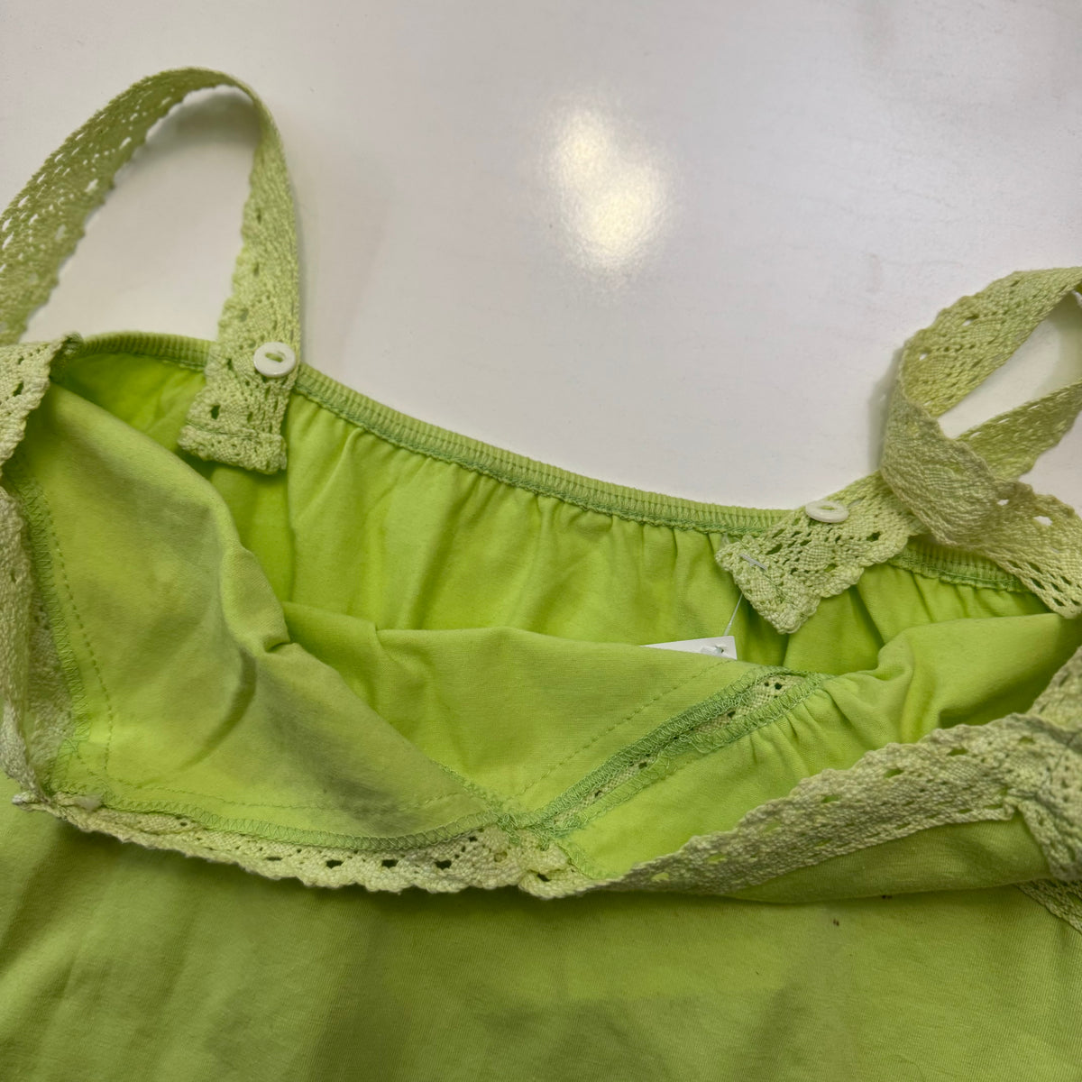 Green Babydoll Cami
