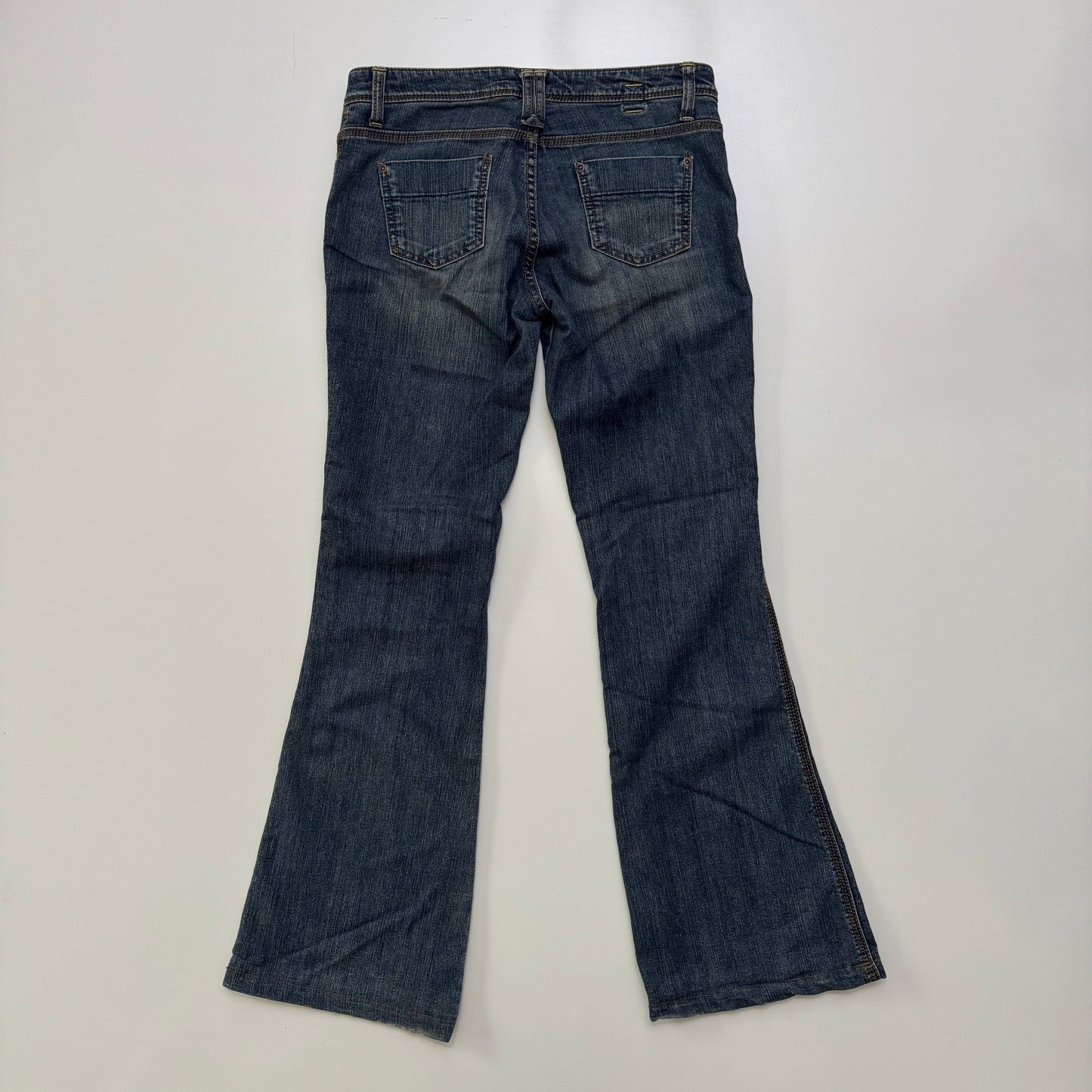 Low Rise Flared Jeans
