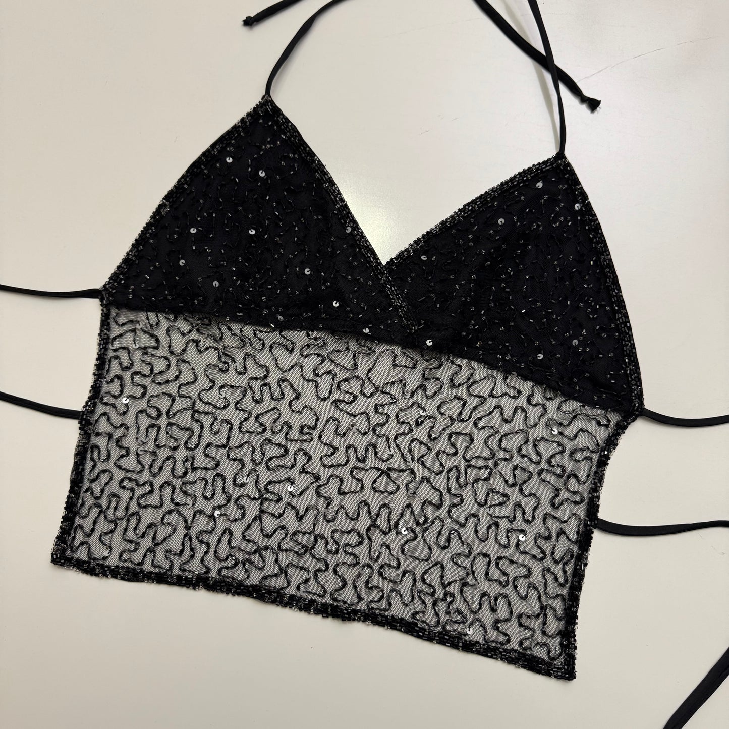 Backless Beaded Cami