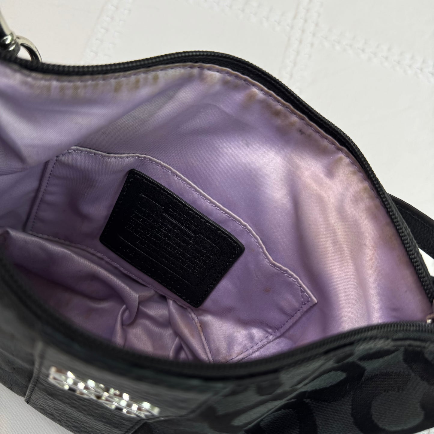 Coach Black Shoulder Bag