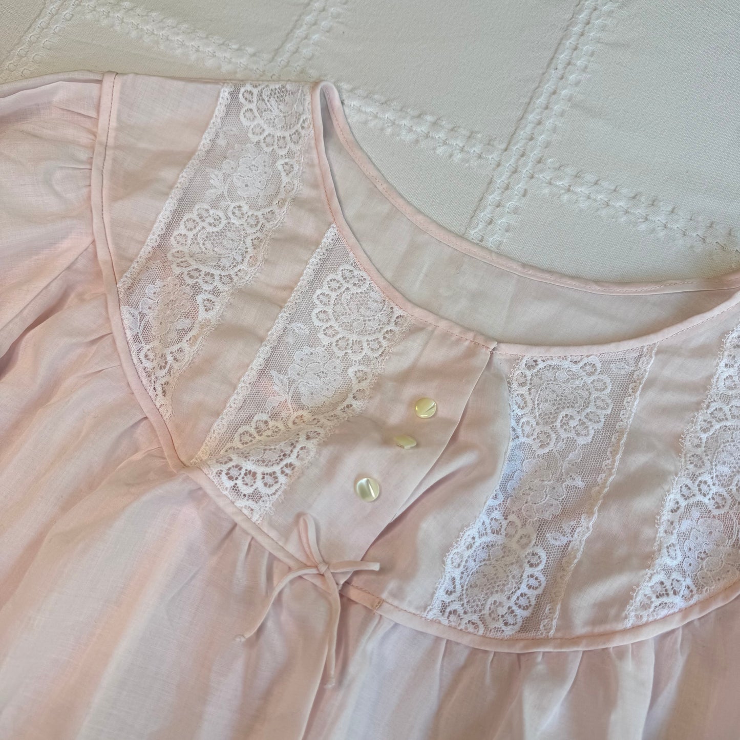 Dainty Pink Puff Sleeve Blouse