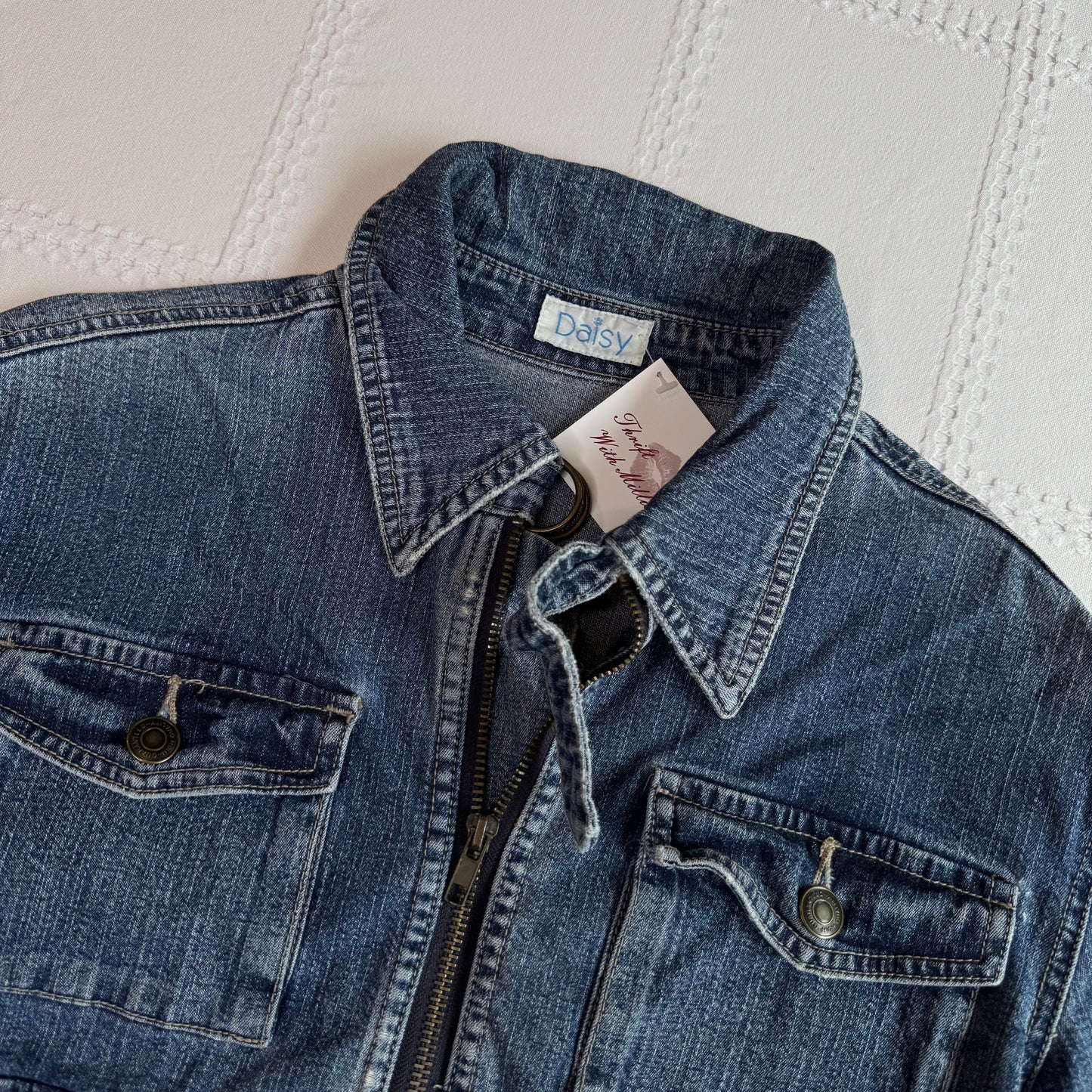 Cropped Denim Jacket