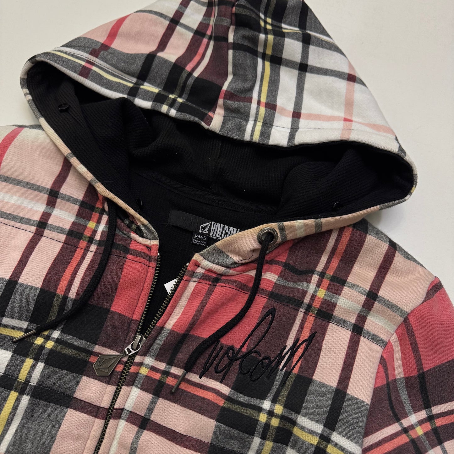 Volcom Plaid Zip Up