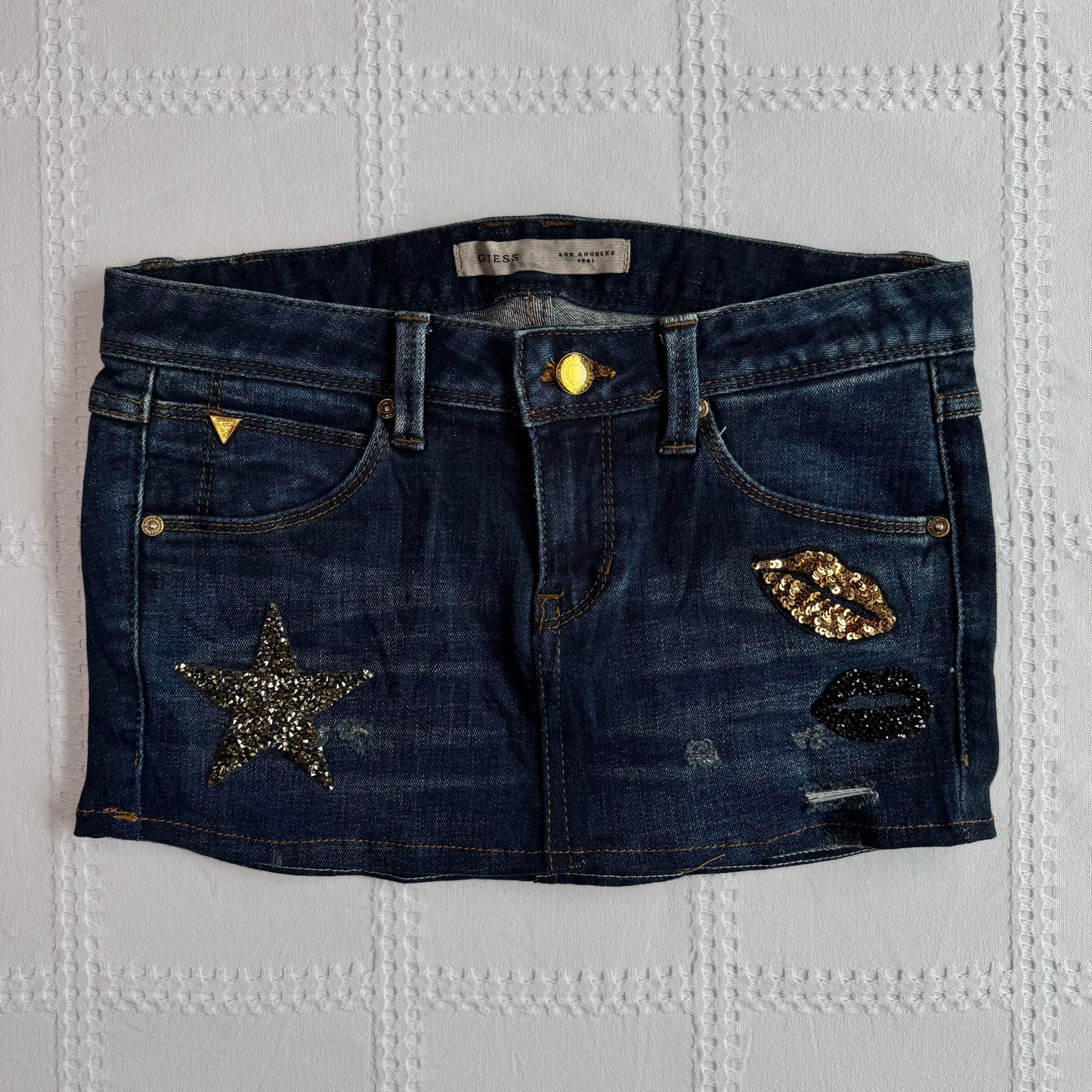 Guess Denim Micro Mini