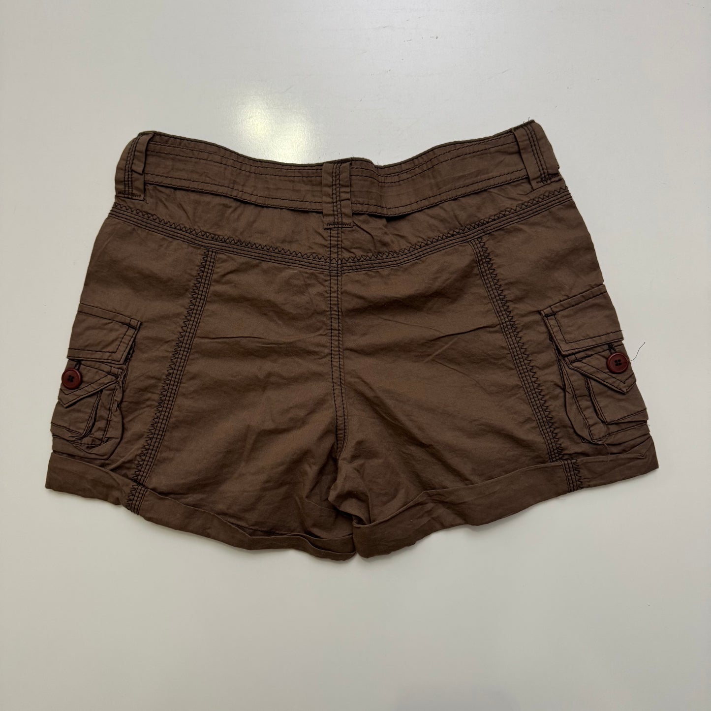 Brown Abercrombie Cargo Shorts