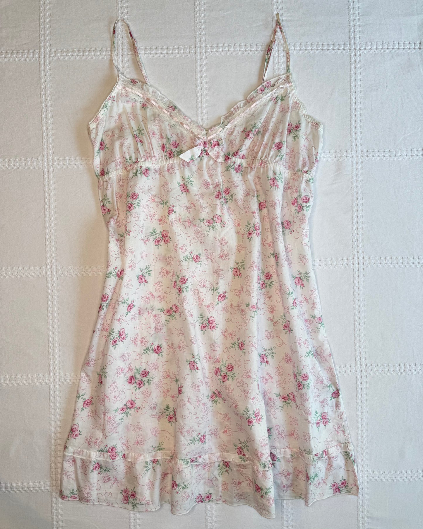 Floral Babydoll Mini Dress