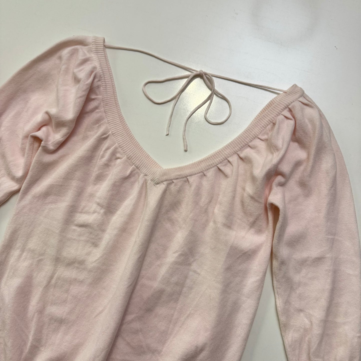 Pink Knit Top