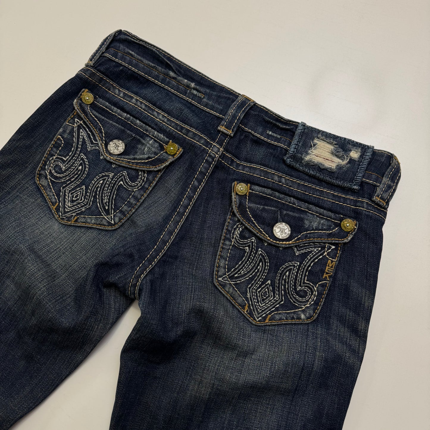 Low Rise Flare Jeans