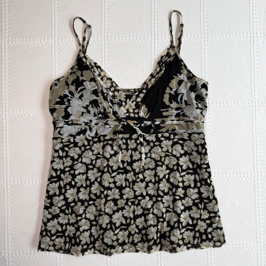 Floral Babydoll Cami Top