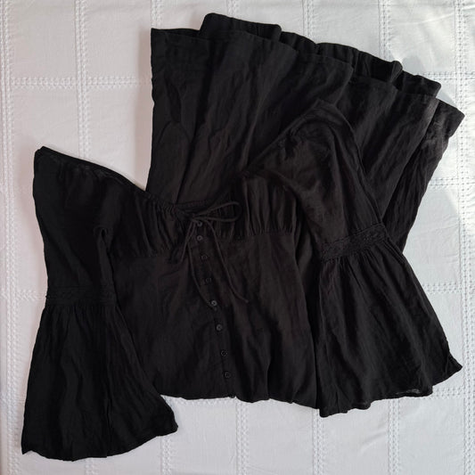 Urban Outfitters Black Maxi Dress