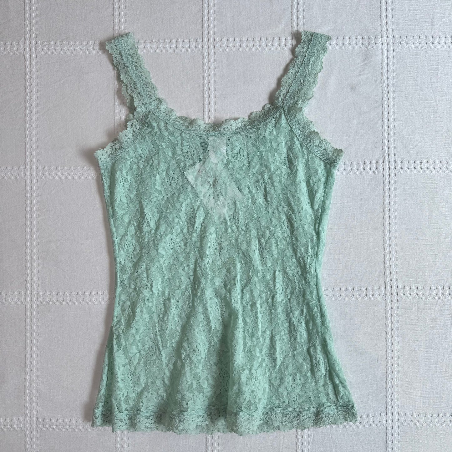 Mint Lace Cami