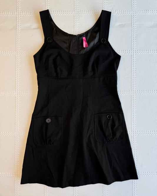 Tailored Babydoll Mini Dress