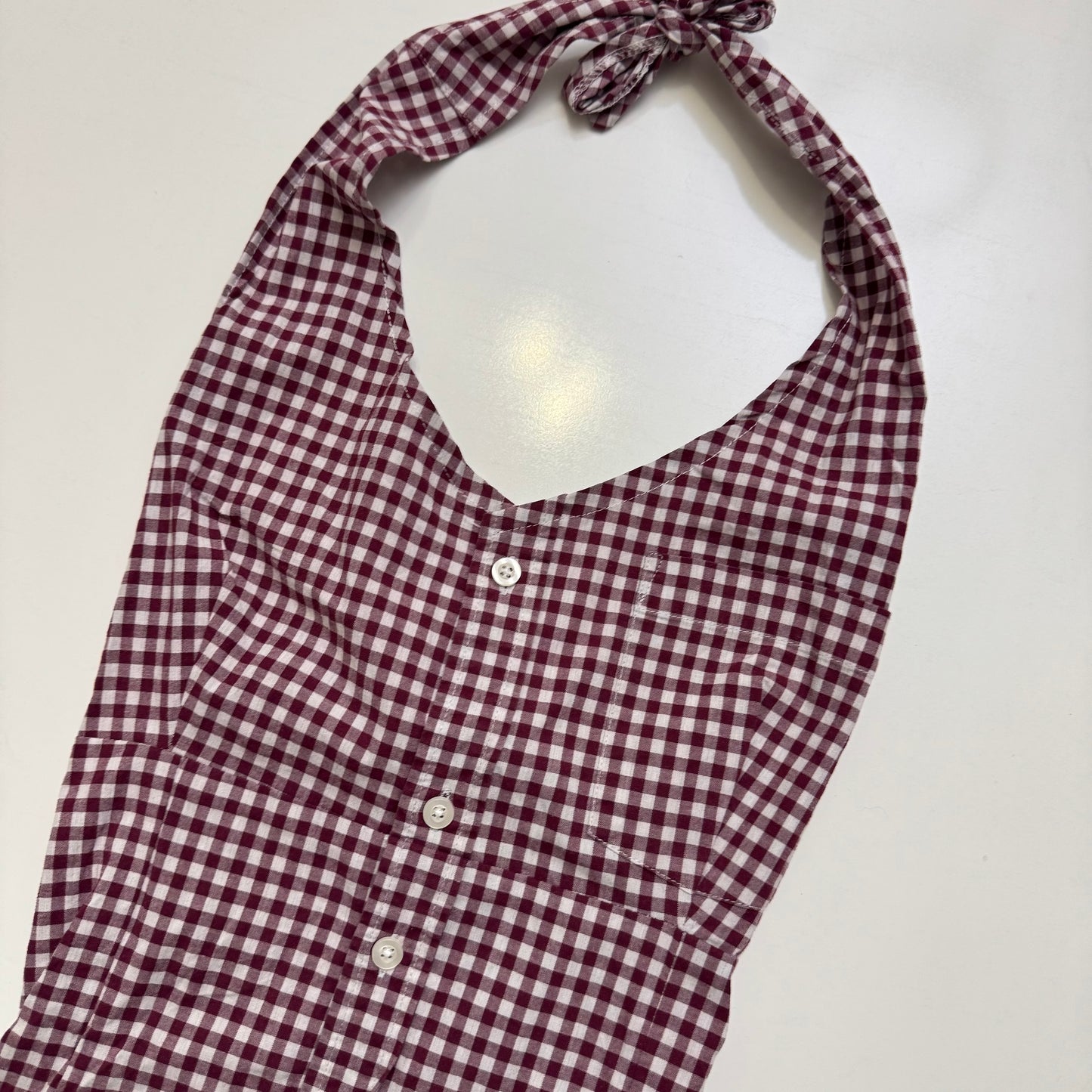 Red Gingham Halter