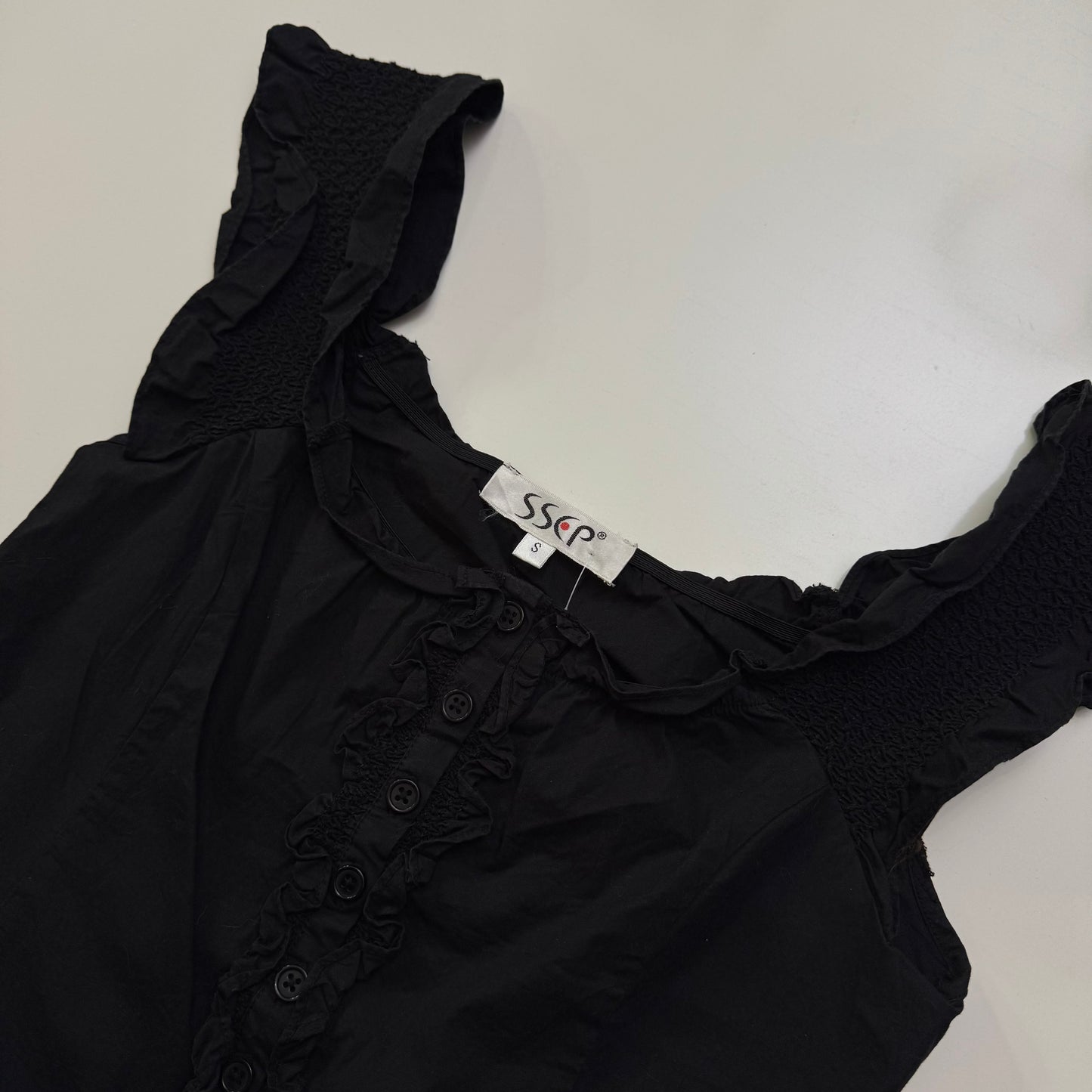 Black Button Up Blouse