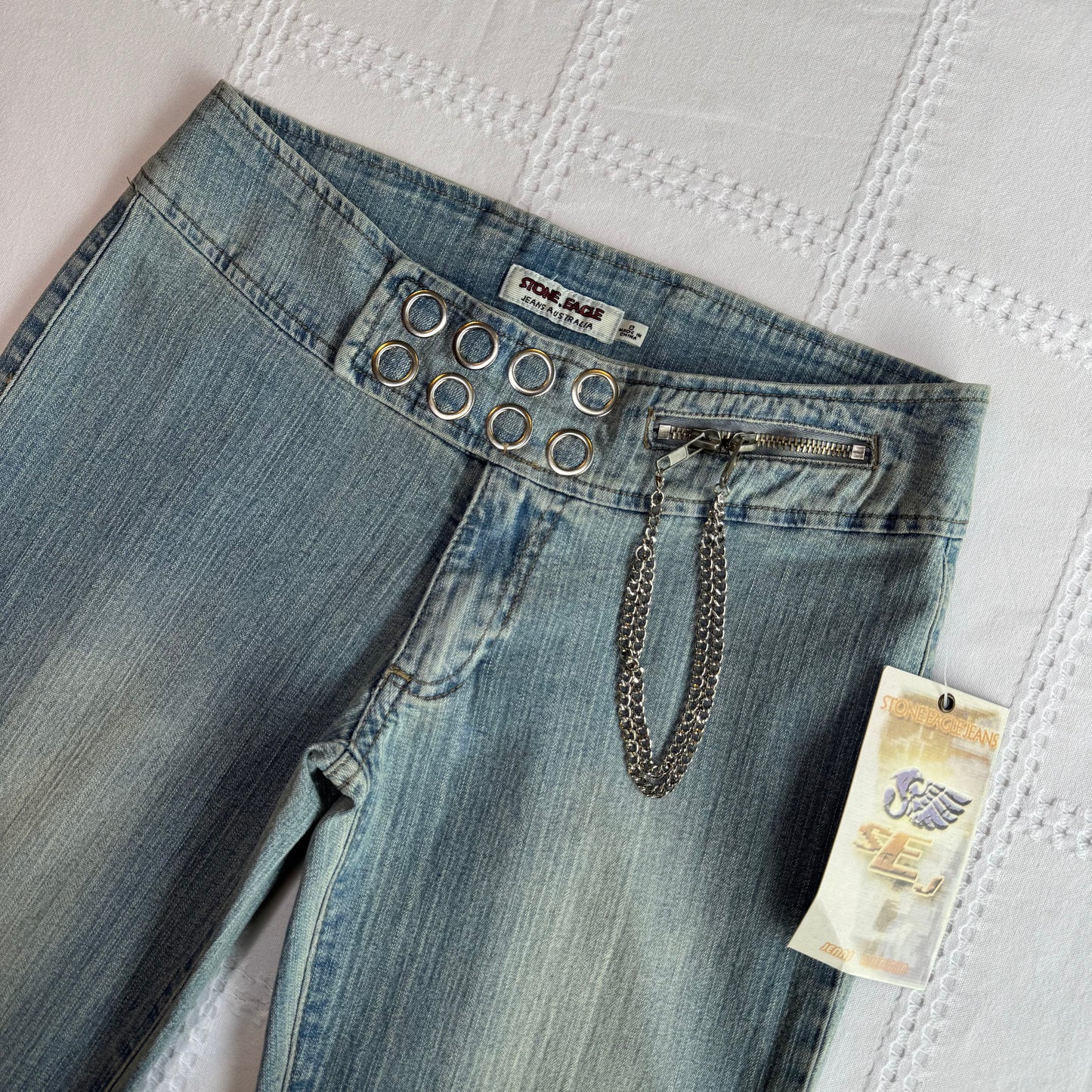 Low Rise Super Flare Jeans