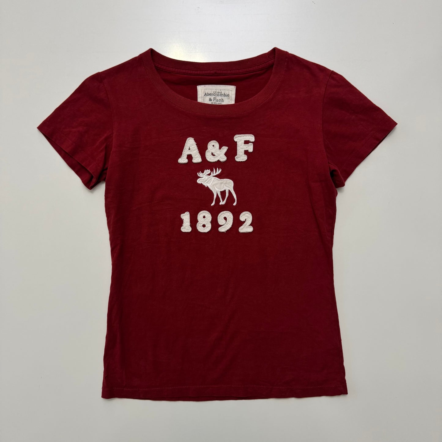 Abercrombie Red Baby Tee