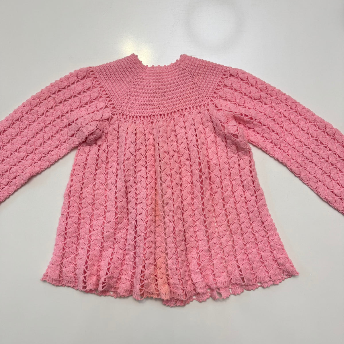Pink Knit Cardigan