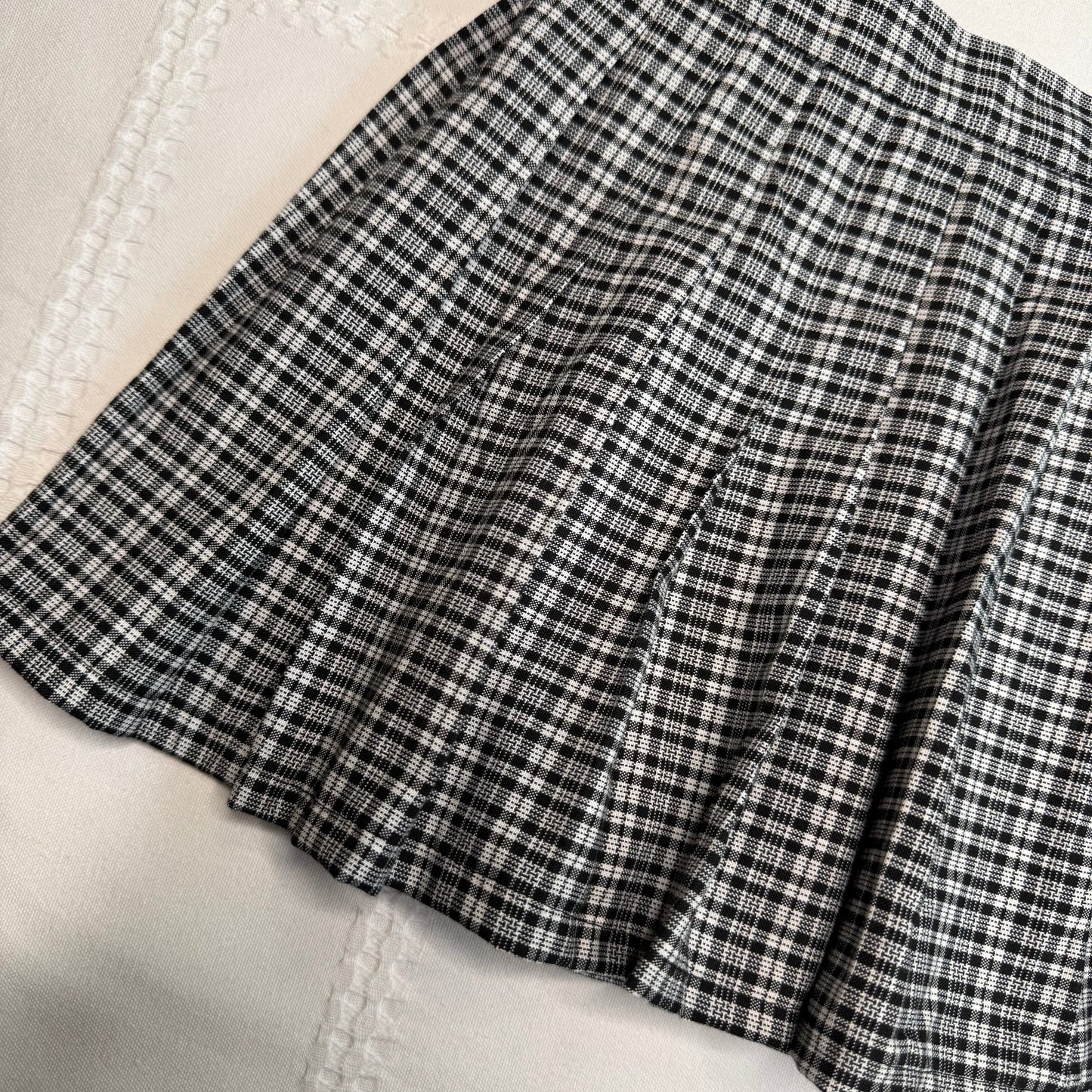 Pleat Micro Mini