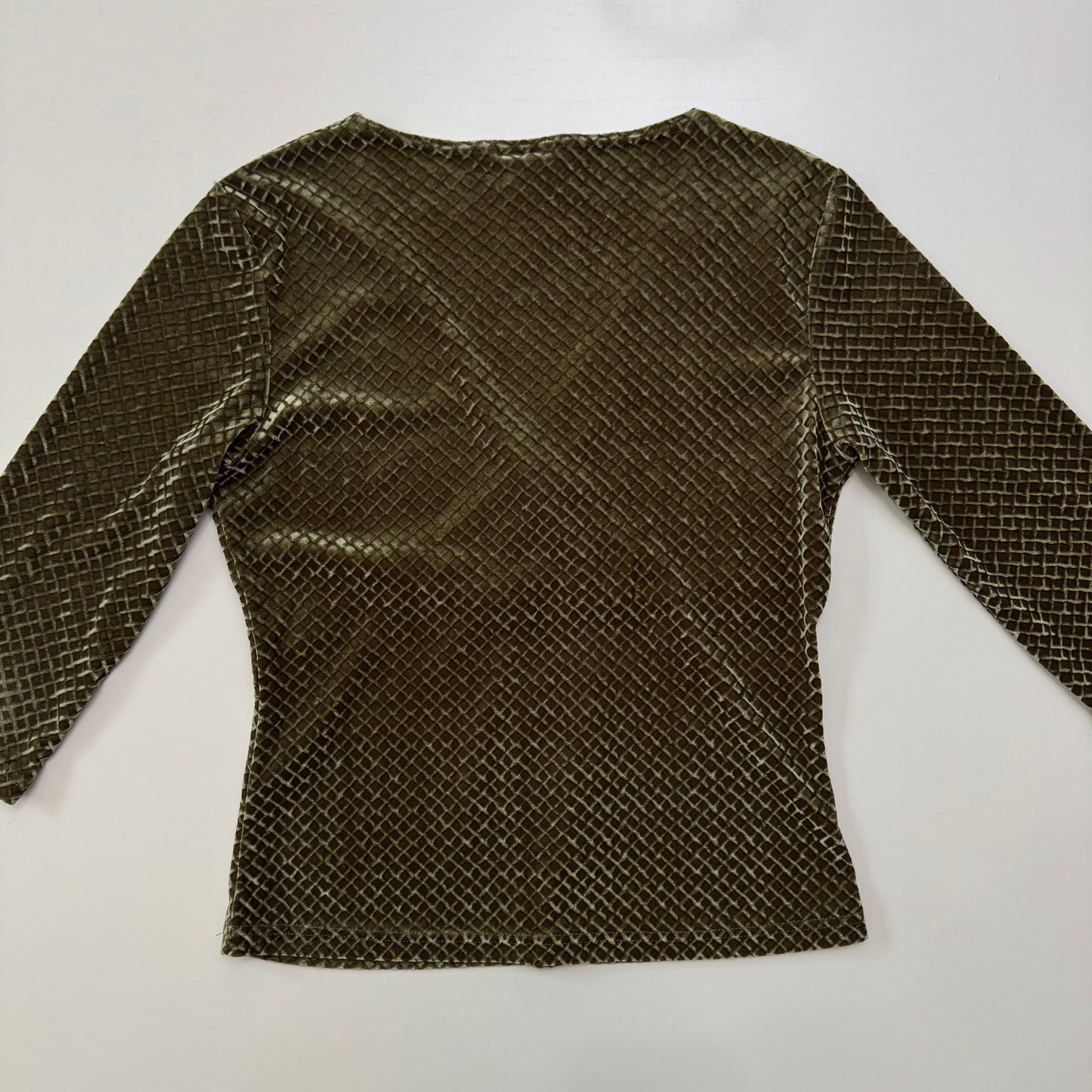 V Neck 3/4 Sleeve Top