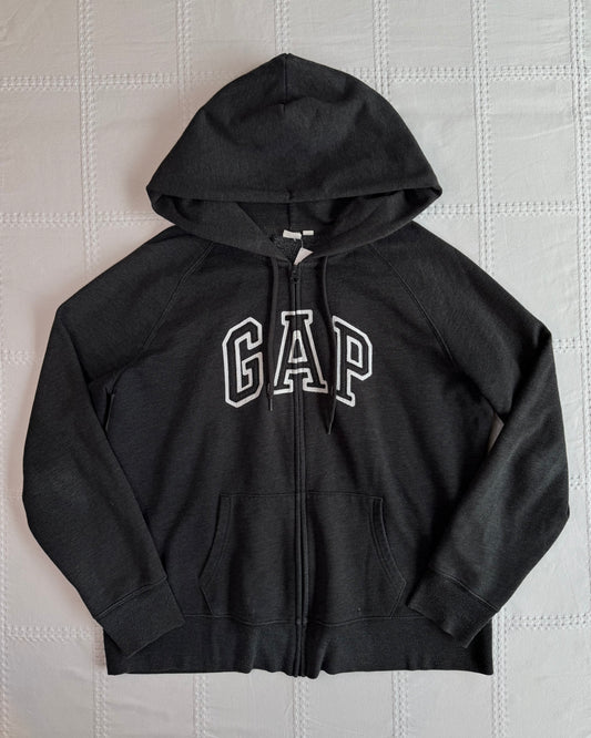 GAP Grey Zip Up Hoodie
