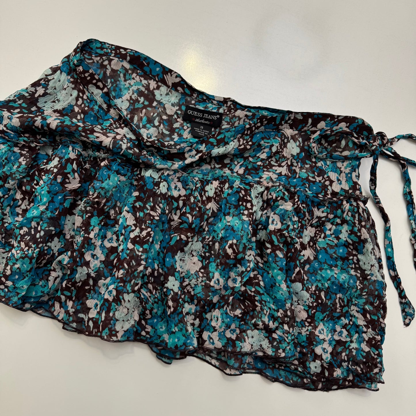 Guess Silk Mini Skirt