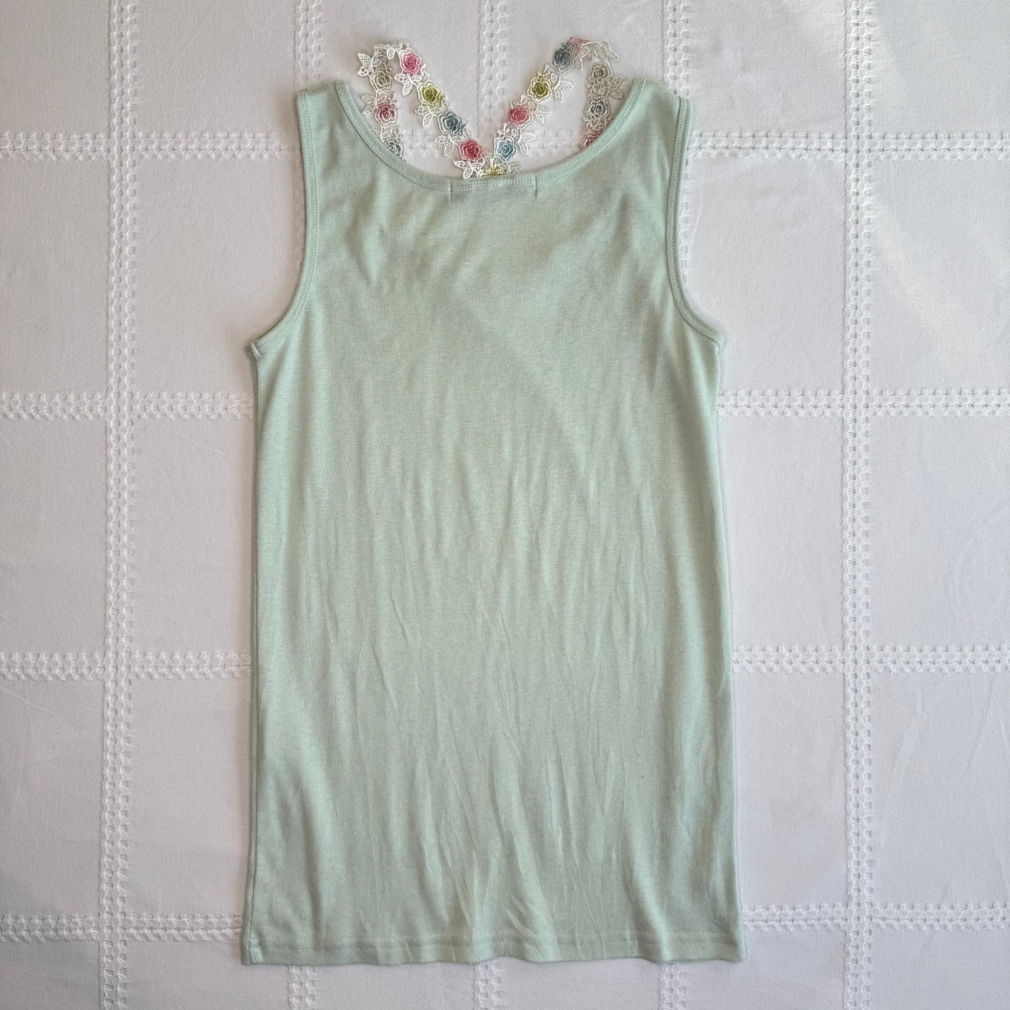 Lace Strap Tank Top