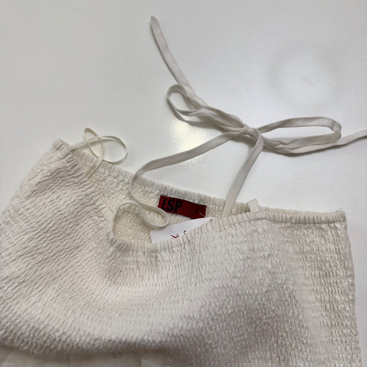 White Babydoll Halter