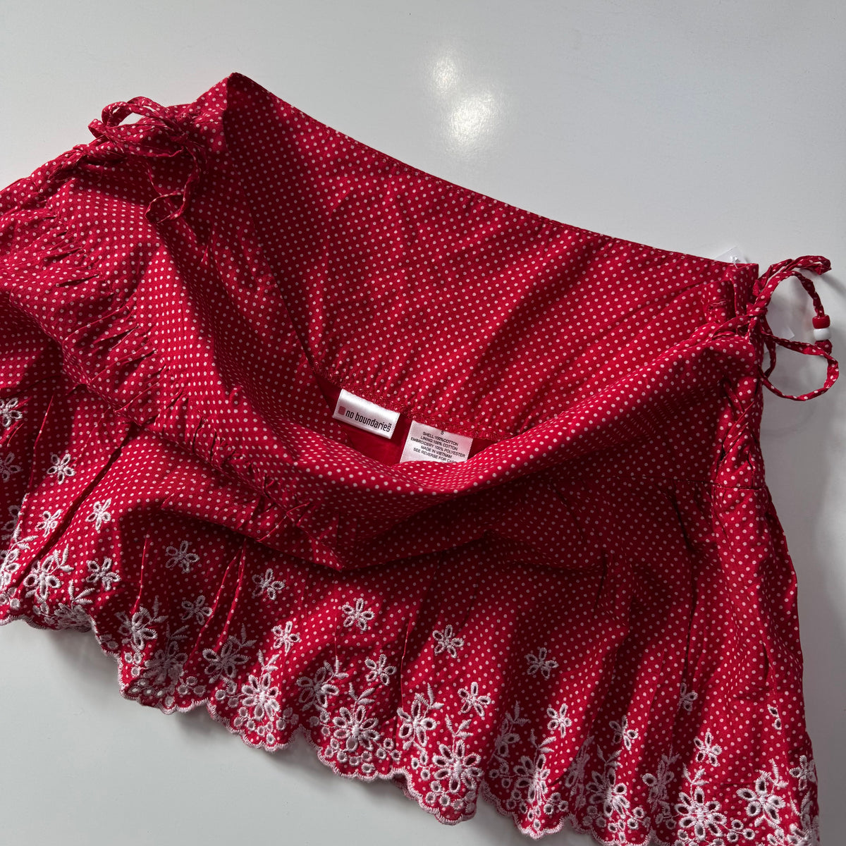 Red Mini Skirt