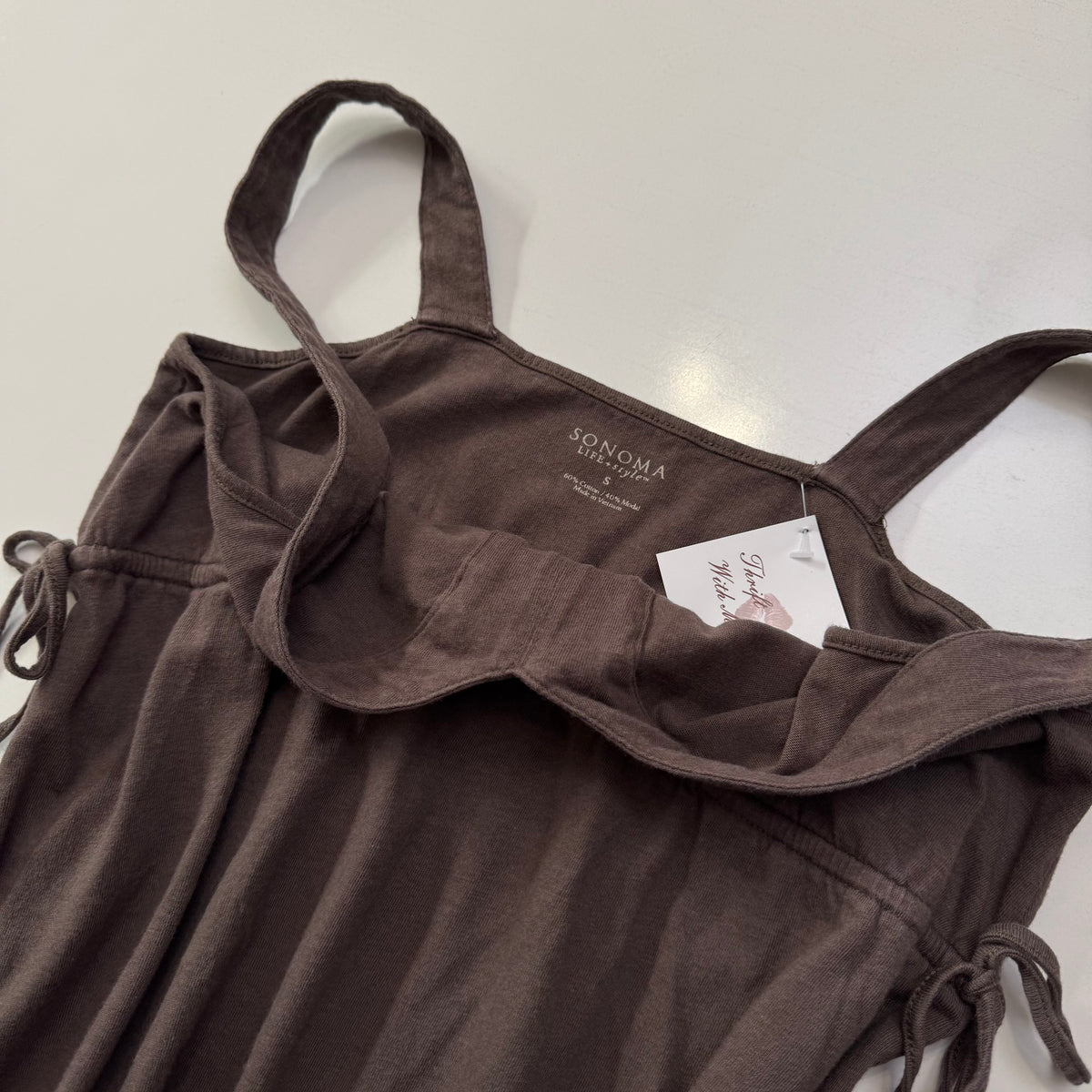 Brown Babydoll Top
