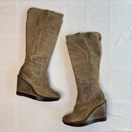 Frye Wedge Boots