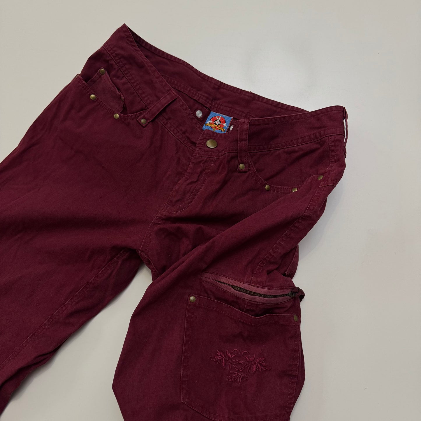 Red Cargo Pants