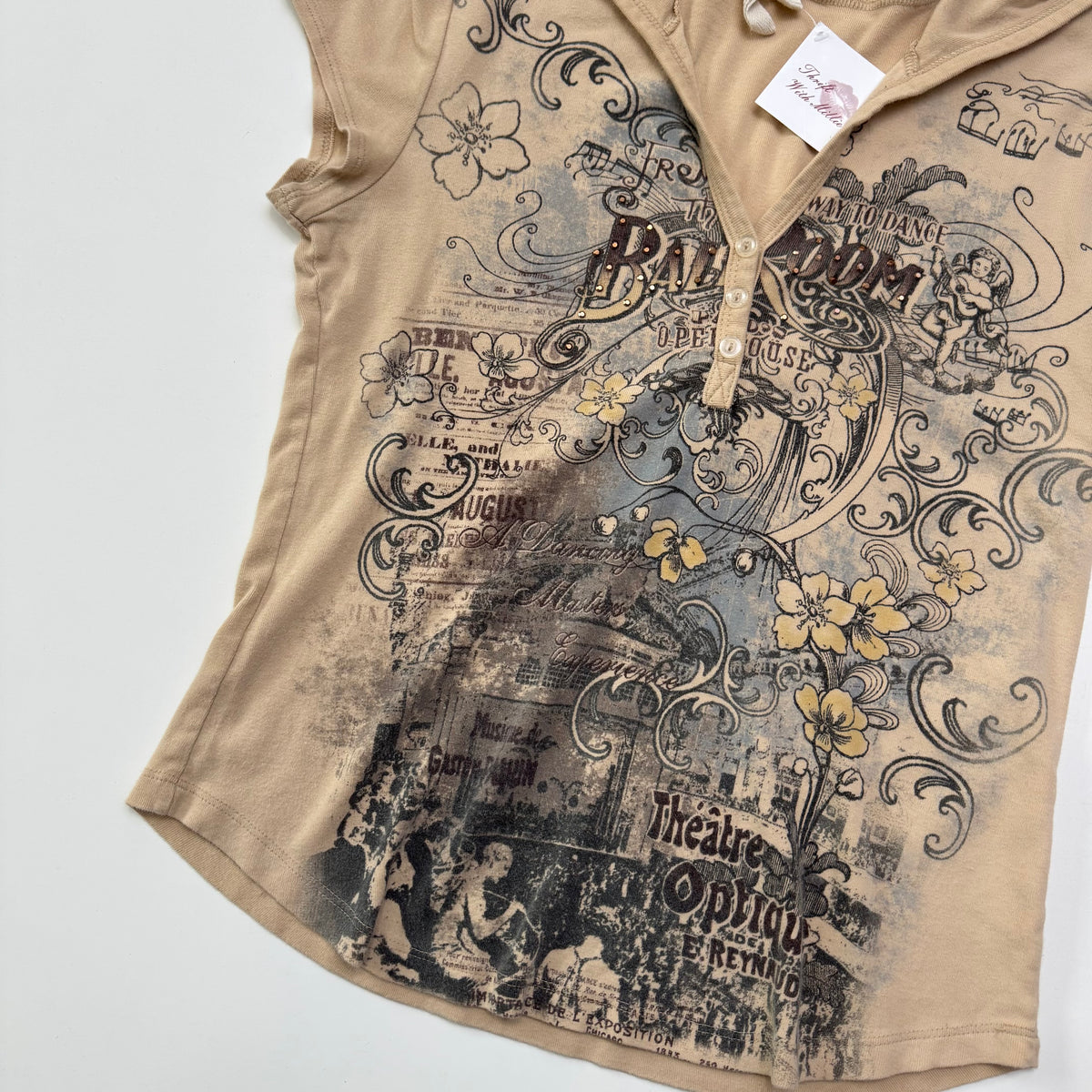 Hooded Graphic Tee