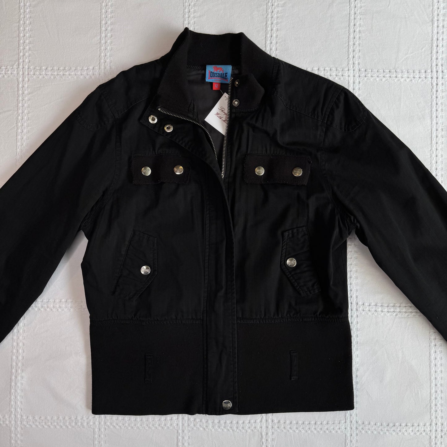 Lonsdale Black Jacket