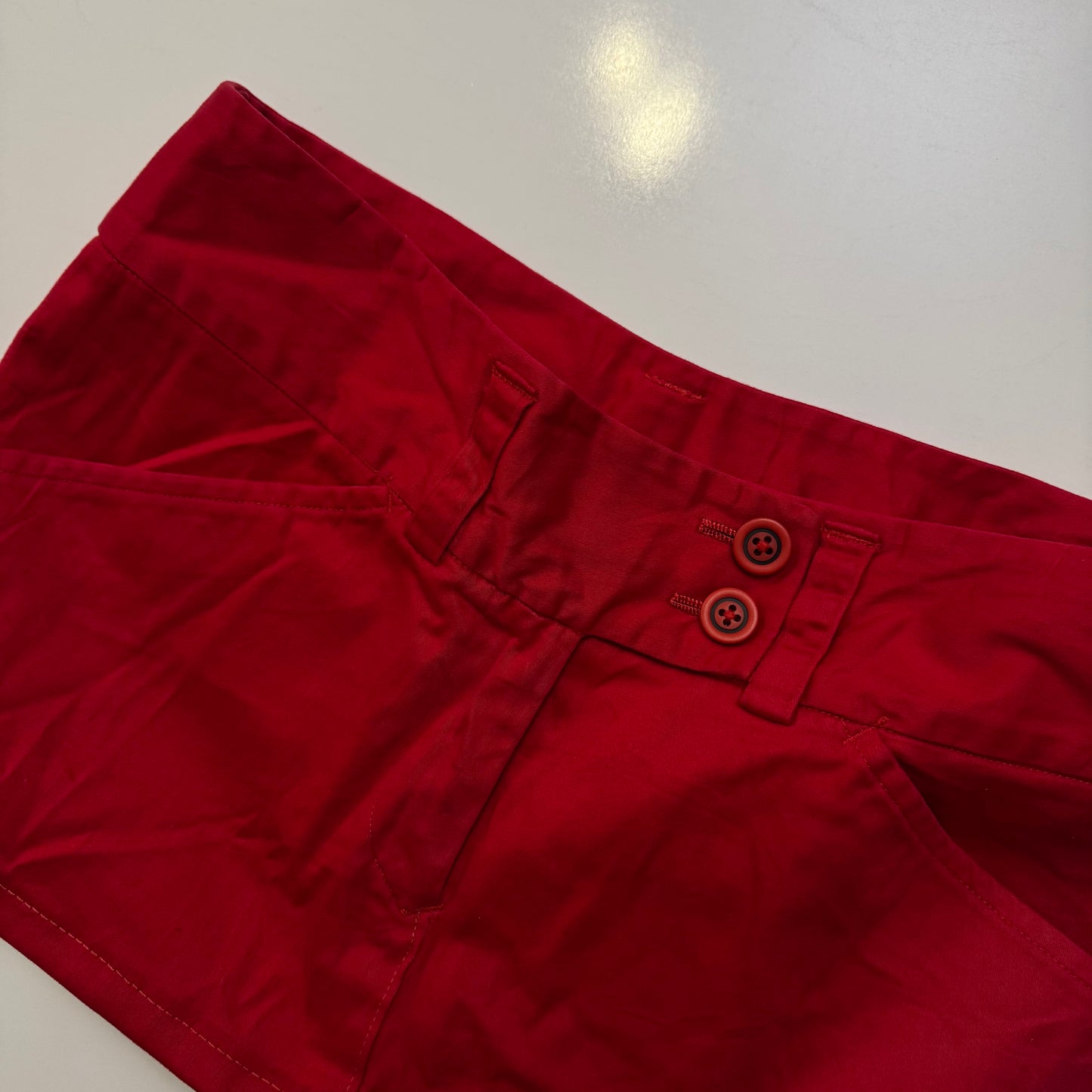 Red Mini Skirt