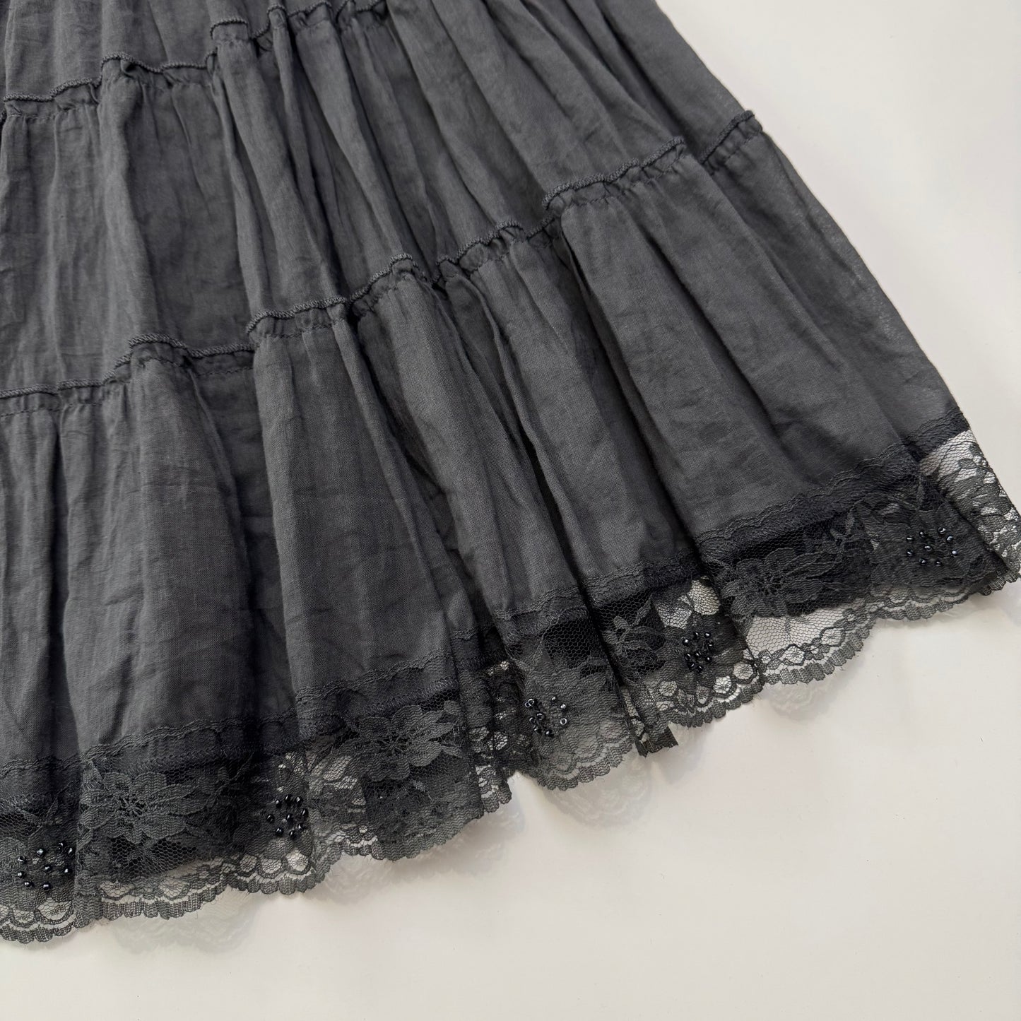 Grey Maxi Skirt