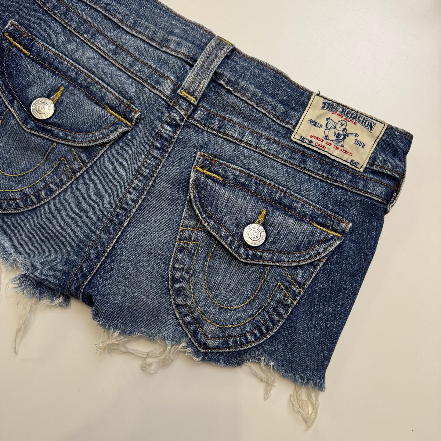 True Religion Denim Mini Shorts