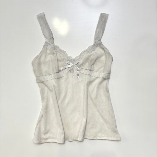 White Micro Mesh Cami