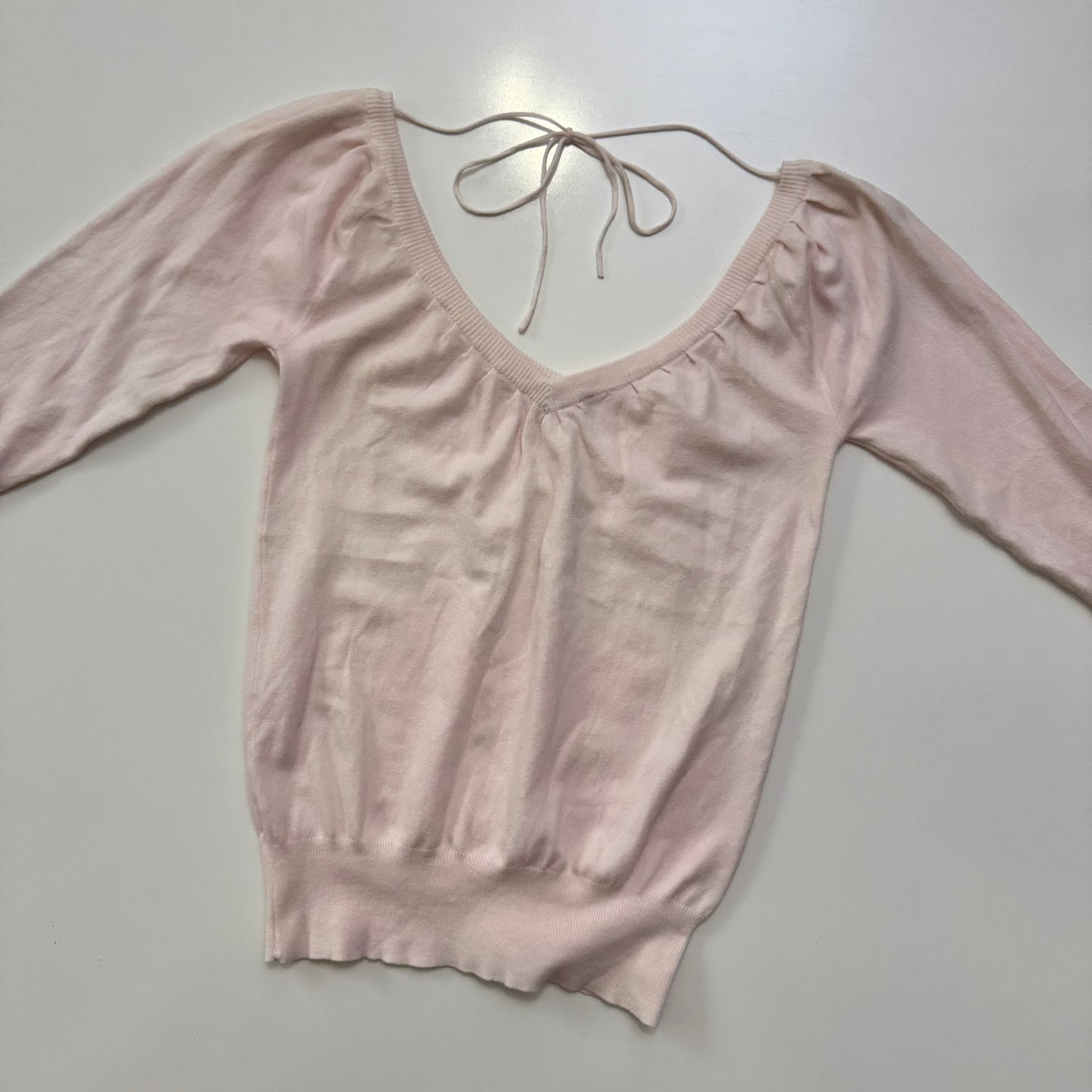 Pink Knit Top