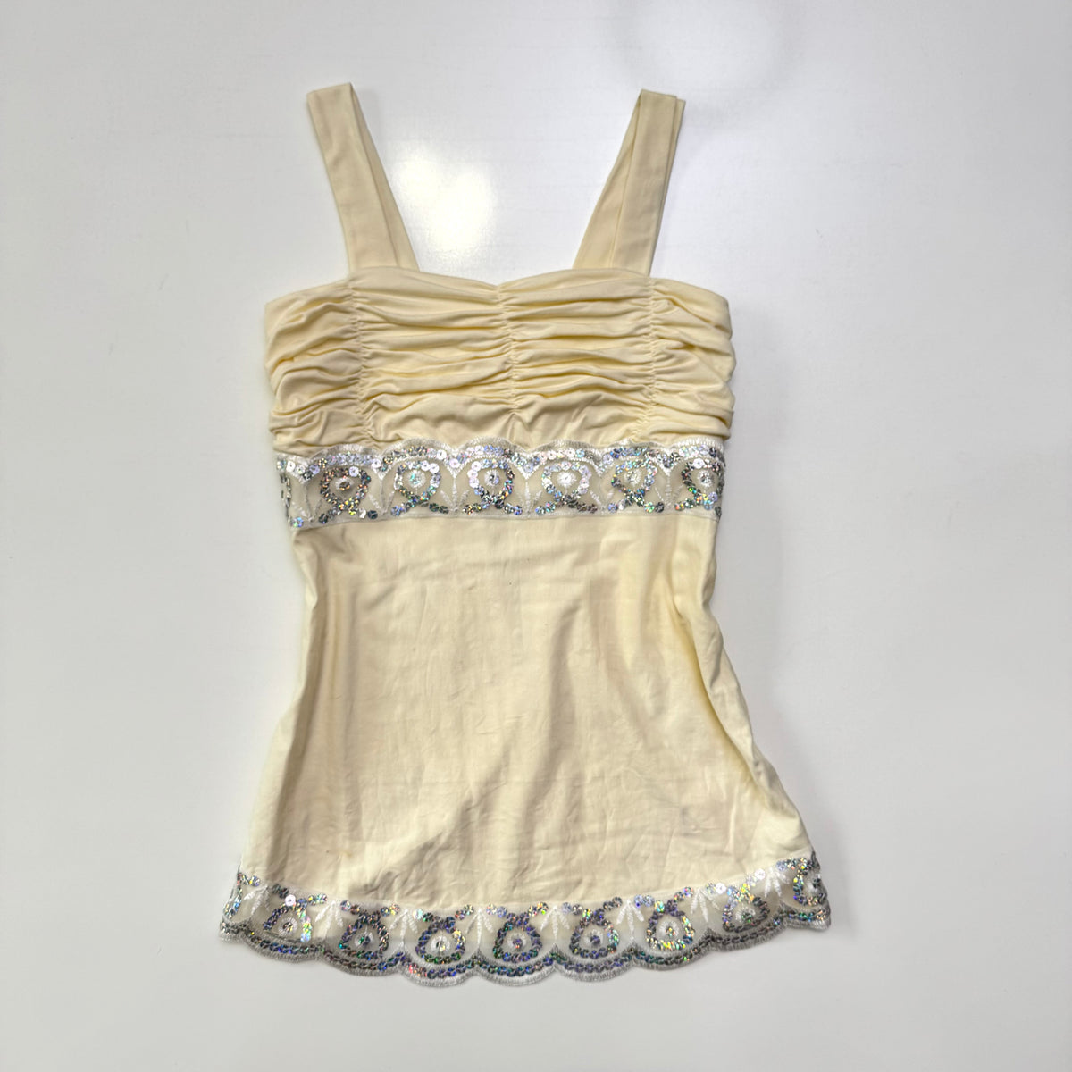 Ruched Bust Babydoll Top