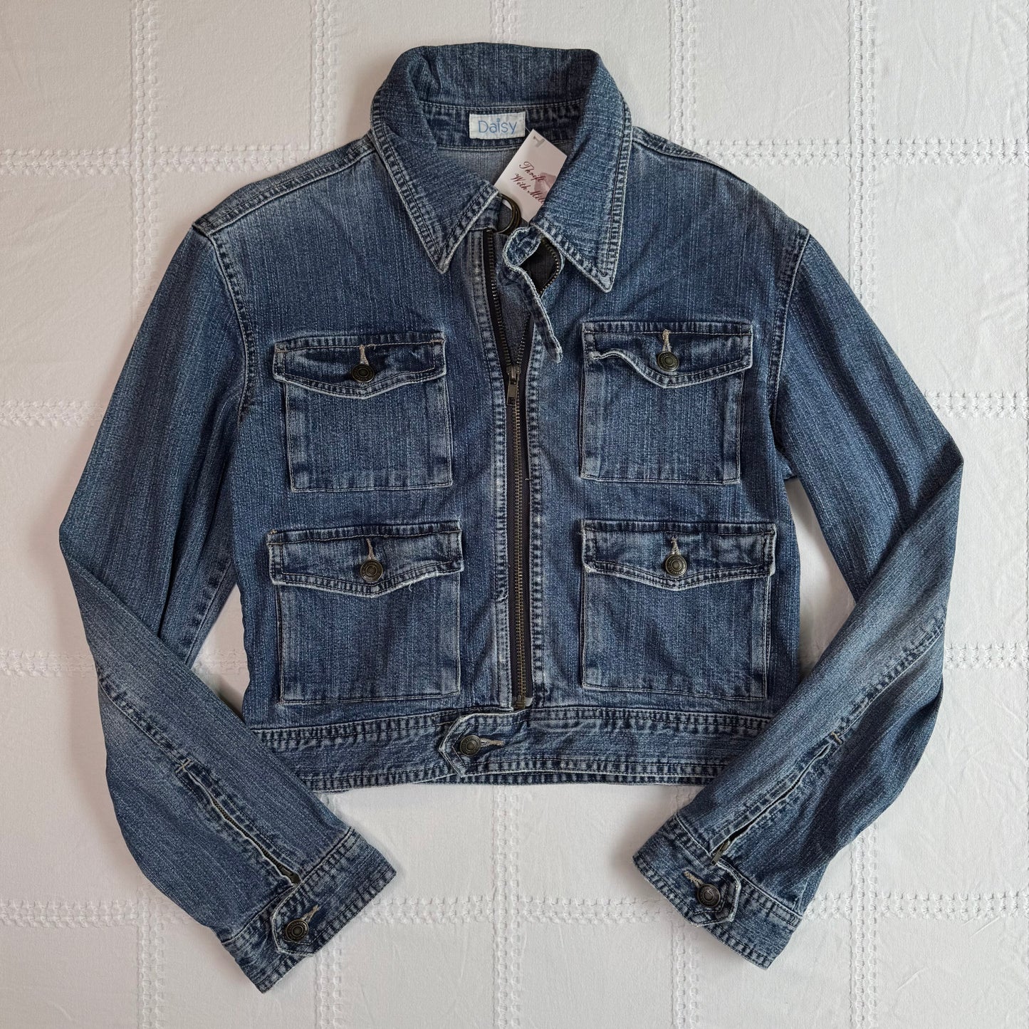 Cropped Denim Jacket