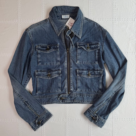 Cropped Denim Jacket
