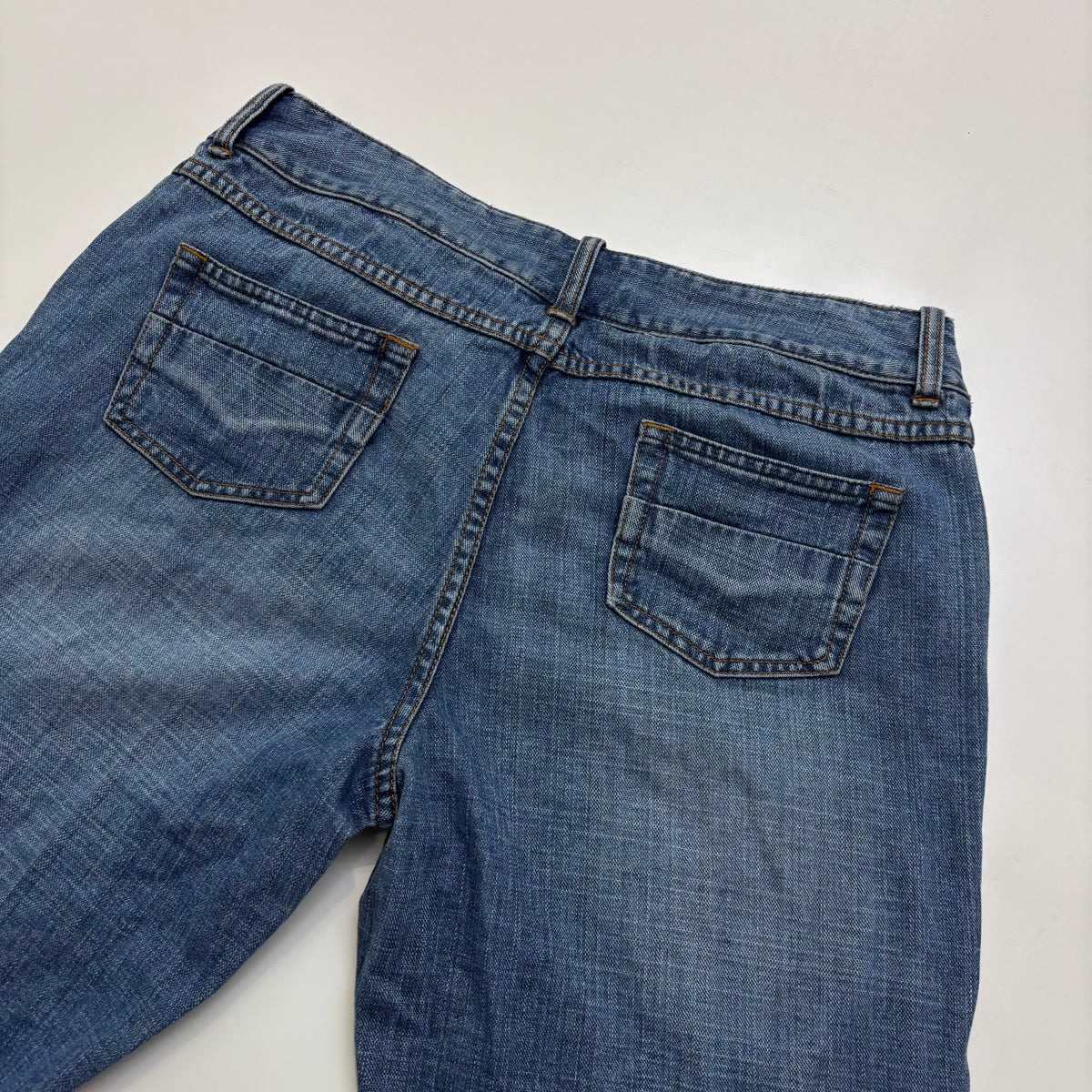 Mid Rise Flare Jeans